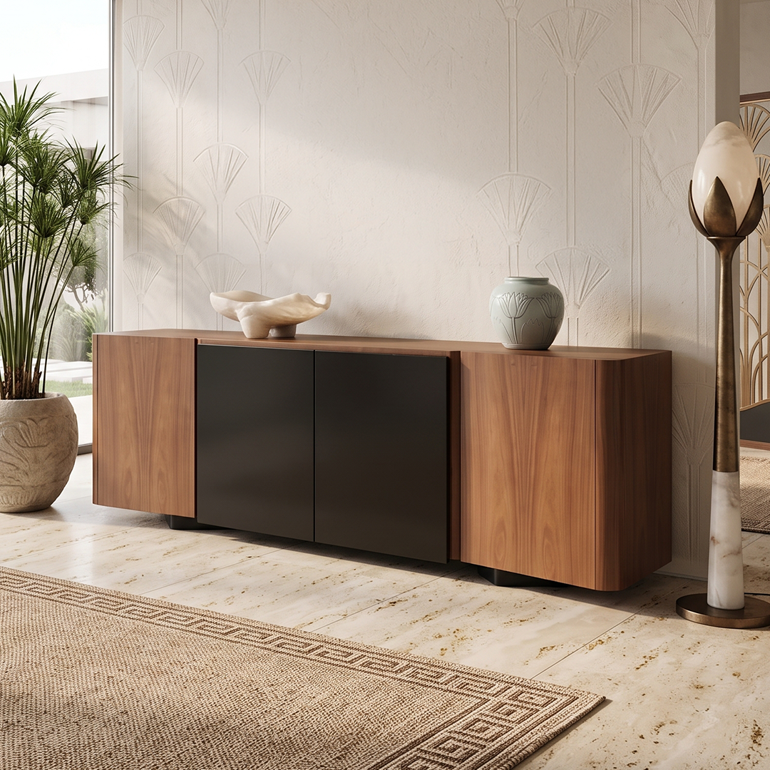 Lou Buffet – Elegant wooden buffet cabinet by Wood One for modern dining and living spaces.